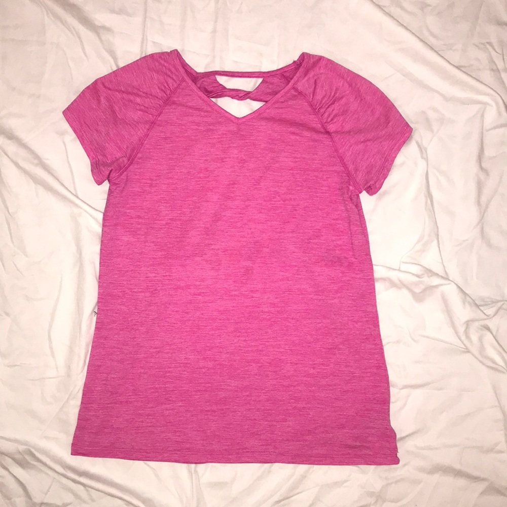 C9 Champion Girl’s Sz L 10/12 Pink Short Slv Tee